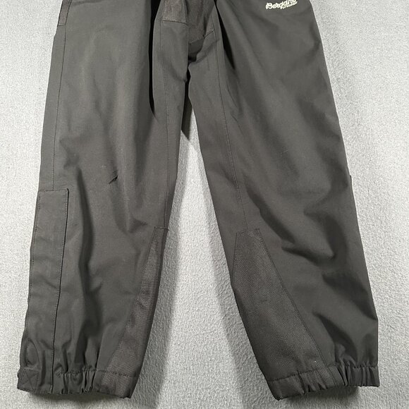 Bergans of Norway Youth Pants Size 8 Black Waterproof Outdoor Ski Snow Shell - Picture 2 of 15